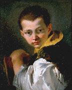 Boy Holding a Book Giovanni Battista Tiepolo